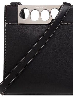 Alexander McQueen Men's The Grip Mini Tote Leather Crossbody Bag NWT and dustbag